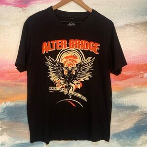 🔥EC🔥Alter Bridge Napalm Records 100% Cotton Band T-shirt.